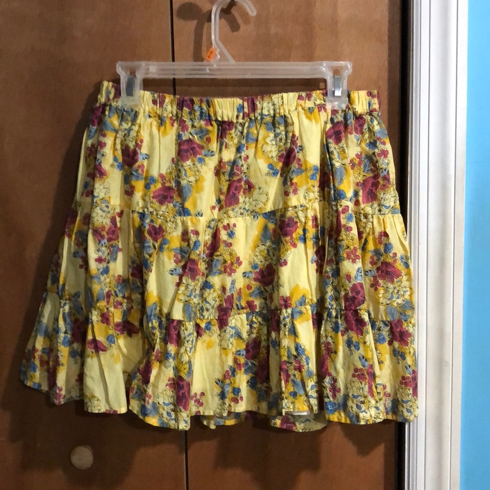 Floral skirt